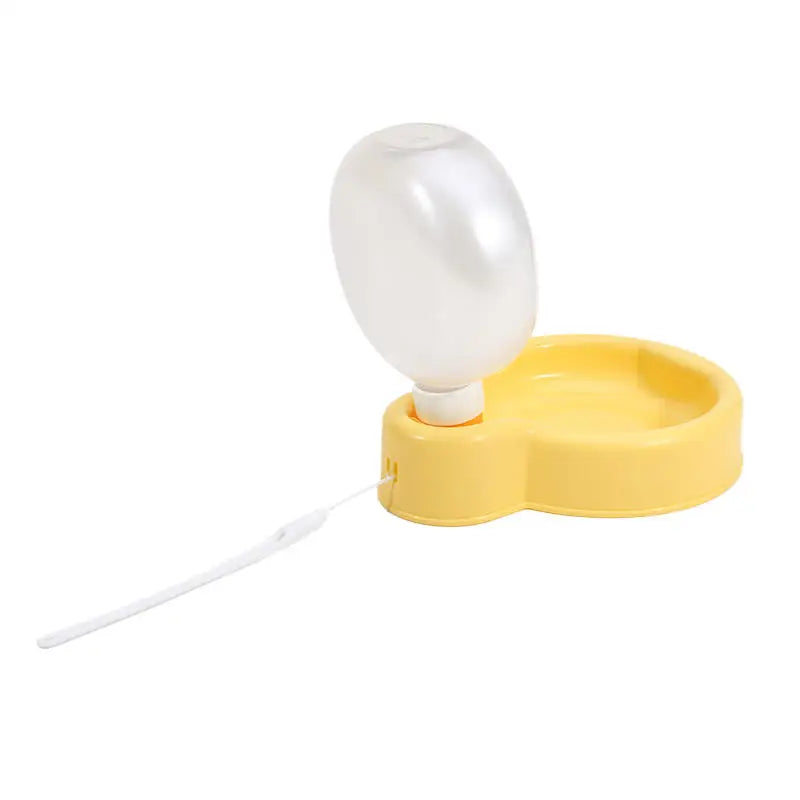 Portable Dog Water Bottle - Leak-Proof Travel Dispenser with Foldable Bowl