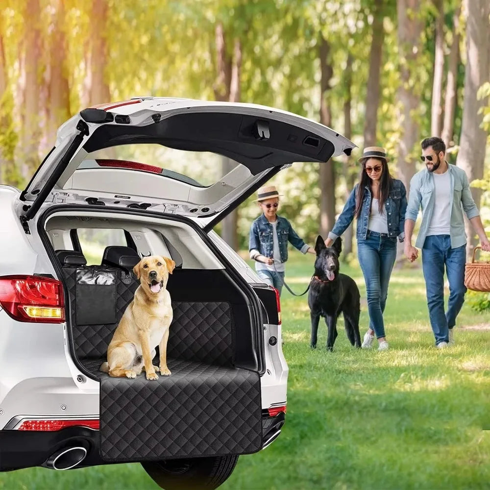 Waterproof Trunk Cargo Liner for Dogs - Heavy Duty Oxford Cloth Protector