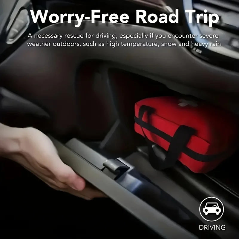 Portable First Aid Kit - Emergency Supplies for Outdoor Adventures