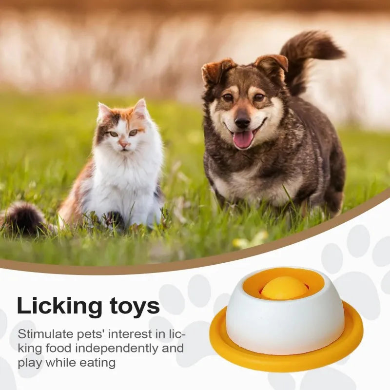 Interactive Dog Lick Mat - Slow Feeder & Anxiety Relief Treat Dispenser