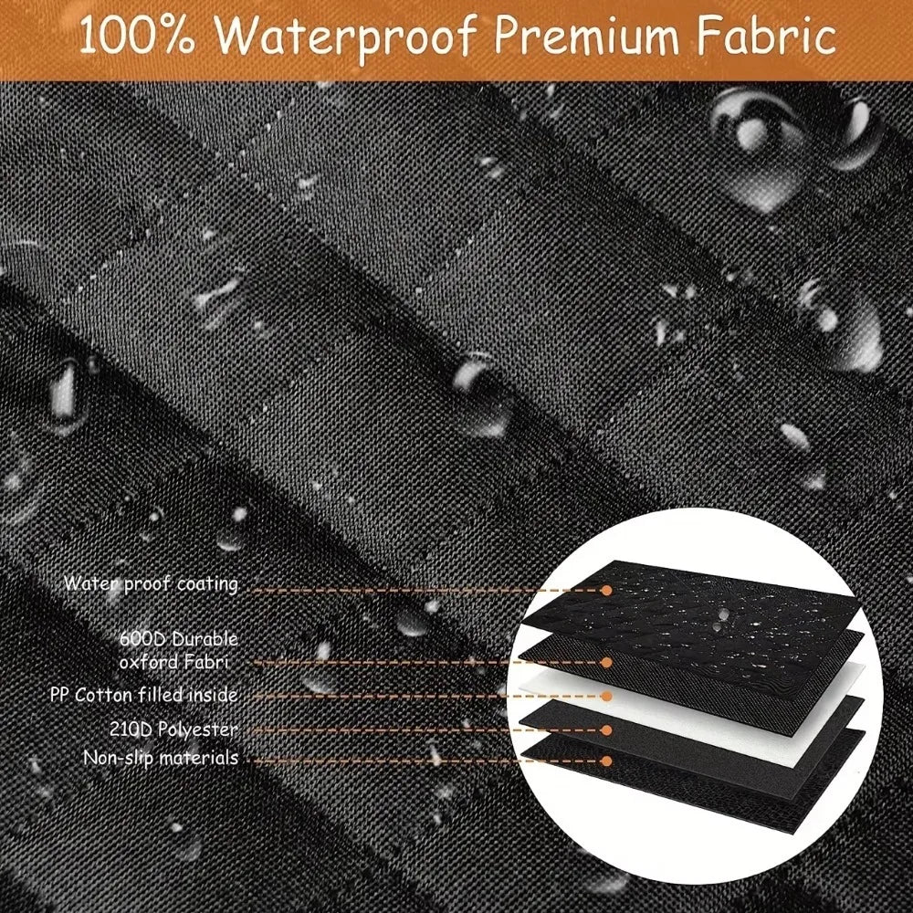 Waterproof Trunk Cargo Liner for Dogs - Heavy Duty Oxford Cloth Protector