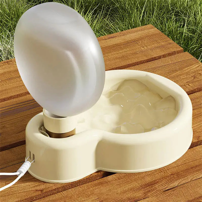 Portable Dog Water Bottle - Leak-Proof Travel Dispenser with Foldable Bowl