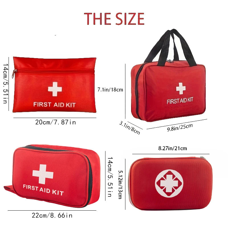 Portable First Aid Kit - Emergency Supplies for Outdoor Adventures